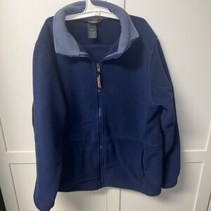 LL Bean Full Zip Blue Size Small Womens Warm‎ Nice Winter Jacket